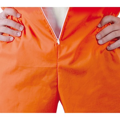 Disfraz de convicto naranja