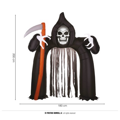 Arco Hinchable cortina muerte