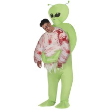 Disfraz de Alien abduccido
