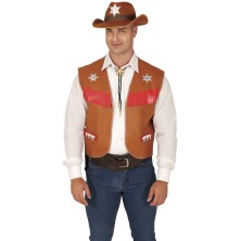 Chaleco Vaquero Adulto