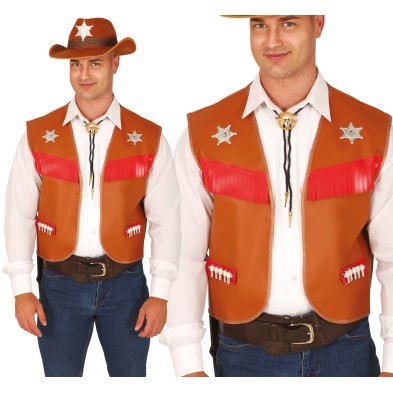 Chaleco Vaquero Adulto