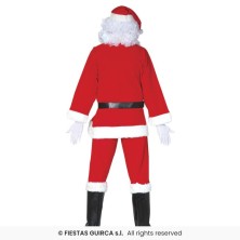 Disfraz de Papa Noel Lujo