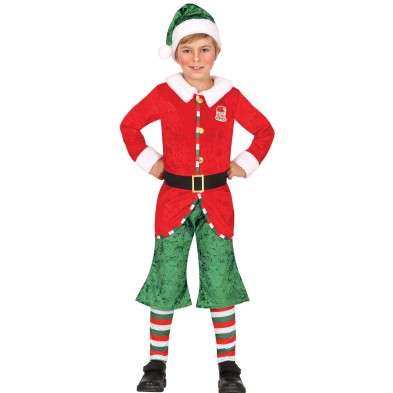 Disfraz de Ayudante de Santa niño