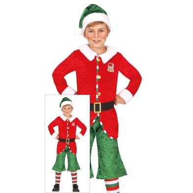 Disfraz de Ayudante de Santa niño