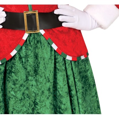 Disfraz de Ayudante de Santa niña
